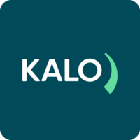 KALO Logo KALO Logo auf dunklem Hintergrund