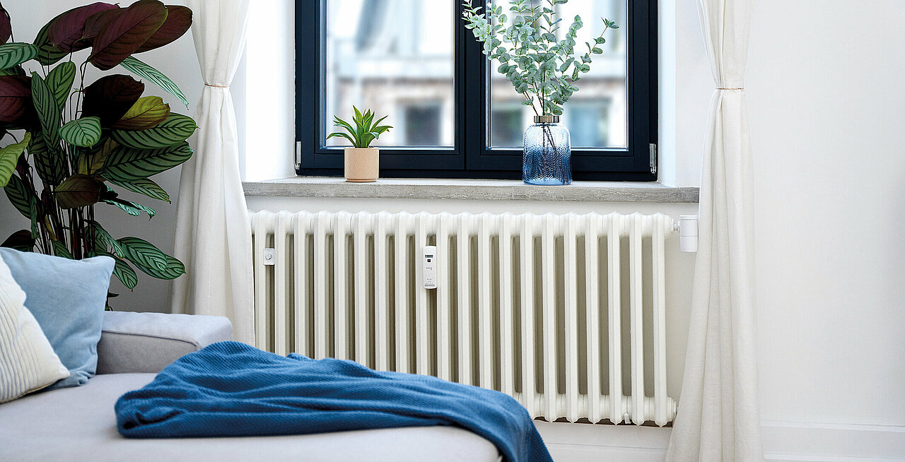 Titelbild Angebrachtes smartes Thermostat